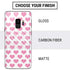 Plush Pink Hearts Galaxy S9 Skin